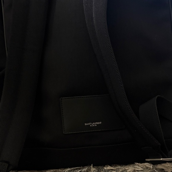 Unisex✨✨Saint Laurent Classic Black Backpack✨✨ - Picture 6 of 12